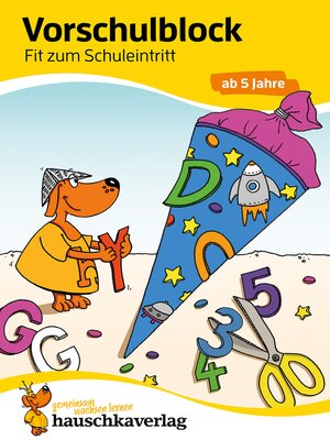 cover image of Vorschulblock--Fit zum Schuleintritt ab 5 Jahre